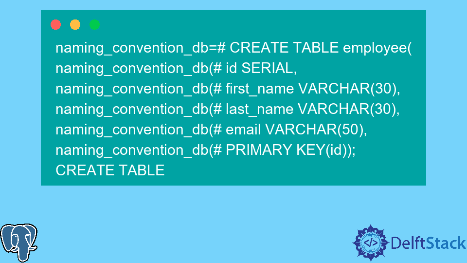 postgresql-naming-conventions-delft-stack